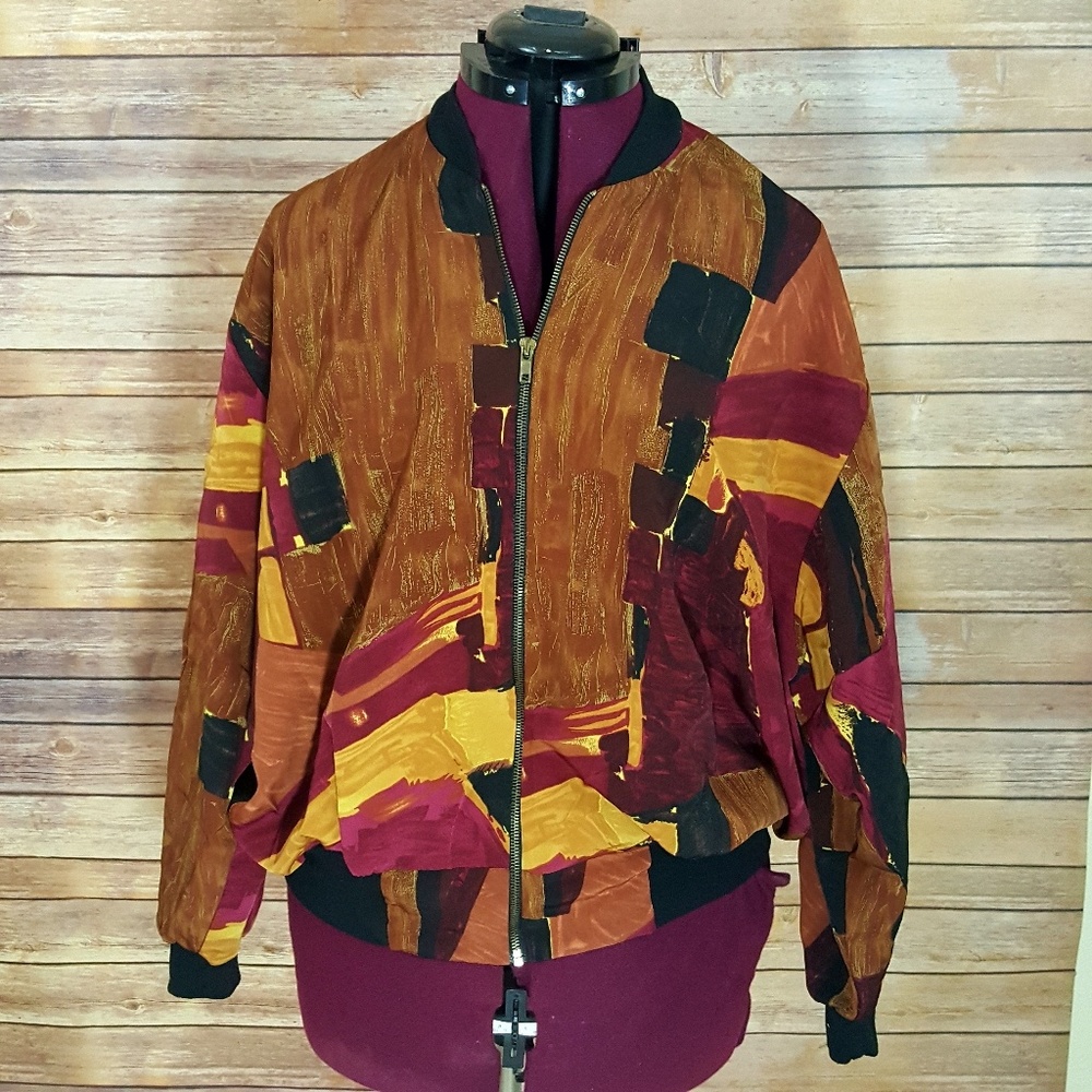 Retro Vintage Bomber jacket Cascais of California